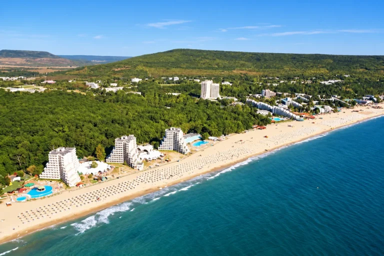 Крайбрежието на курортен комплекс Албена