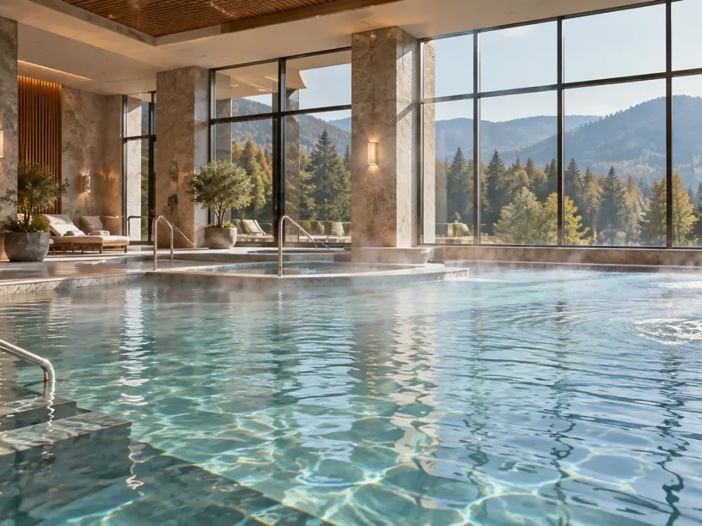 Закрит минерален басейн в балнео и Medical SPA център